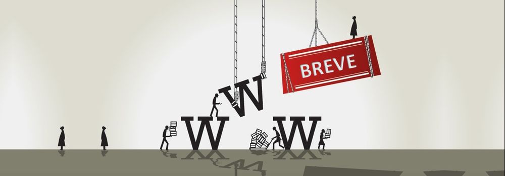 criar-site-de-transportadora-construindo-um-site Criar site de transportadora: Construindo um site na internet. Na imagem, símbolos de domínio em alusão ao passo a passo para criar o site para transportadora