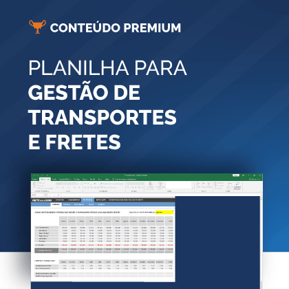 Planilha para gestão de transportes e fretes | Calculadora de frete